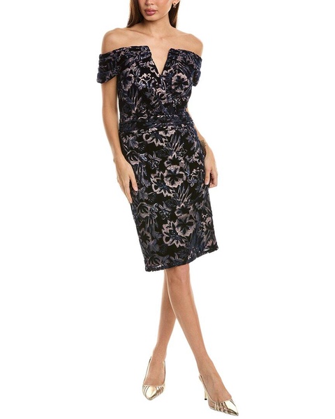 Tadashi Shoji Printed Mini Dress