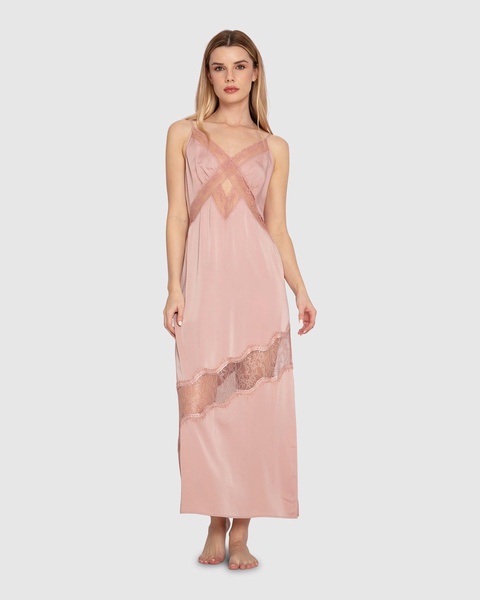 heavenly bodies lace slip dress