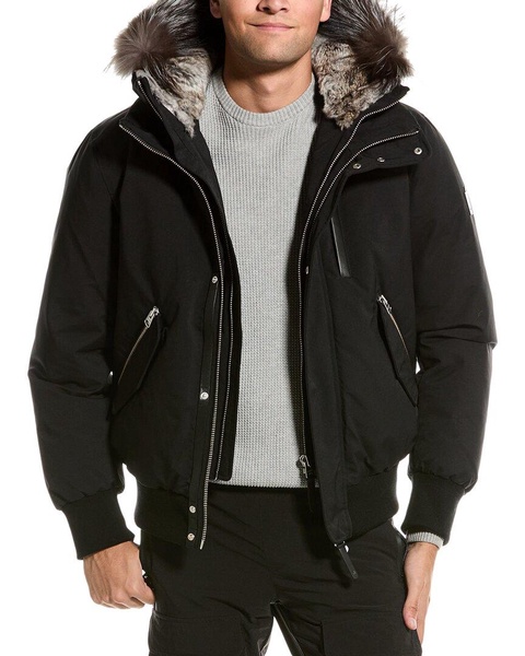 dixon-x luxe wool-blend down coat