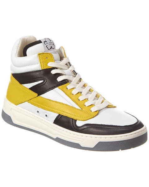 leyroy leather high-top sneaker