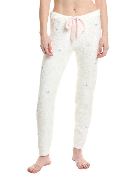 intimates snow angel chenille jogger pant