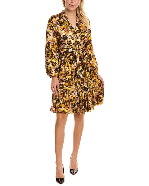 Kobi Halperin Georgie Silk Midi Dress