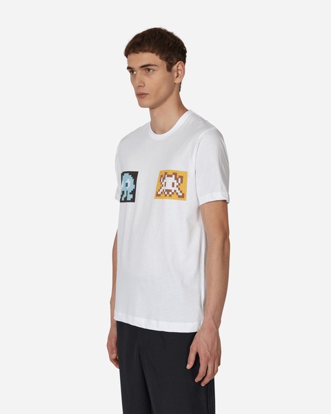 Comme des Garçons Shirt Graphic Printed Crewneck T-Shirt