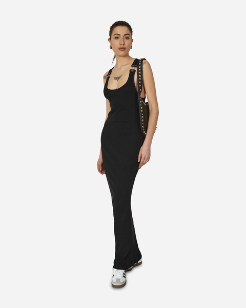 Black 'The Strapped' Maxi Dress