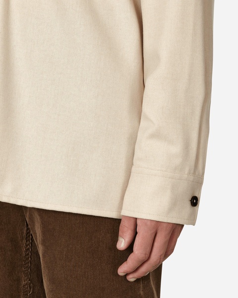 Beige Wool Shirt