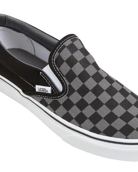 Vans Ua Classic Slip On 98 Dx Checkboard Black & Pewter