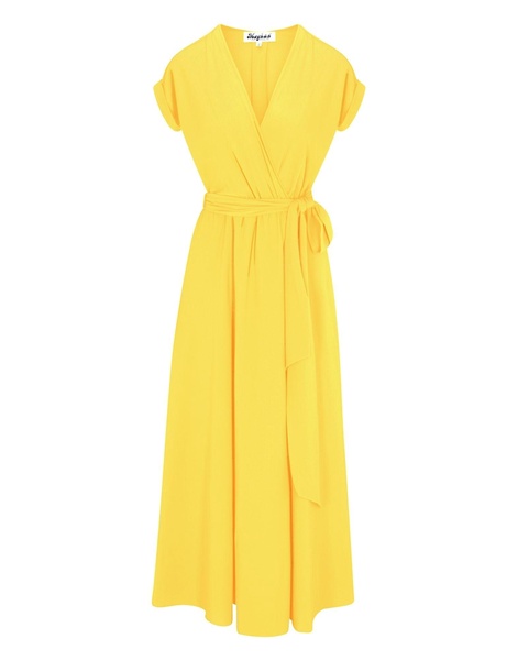 Jasmine Maxi Dress - Canary