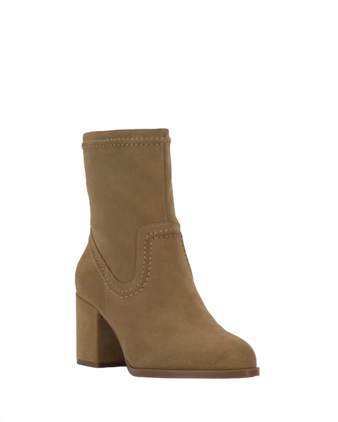 pailey ankle boot in new tortilla