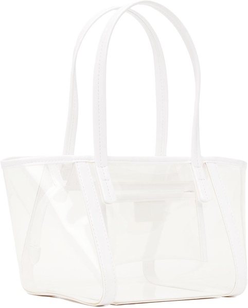 White Bar Tote