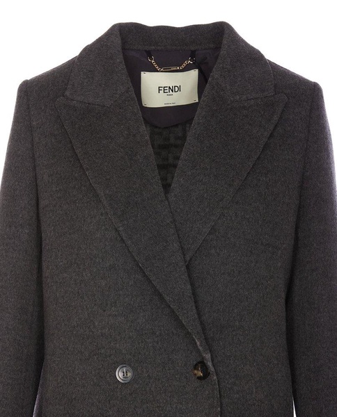 Fendi Double Breasted Coat