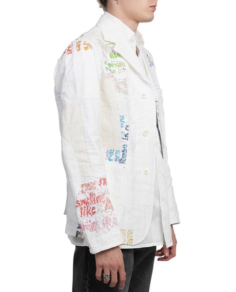 Junya Watanabe MAN Patchwork-Detailed Blazer