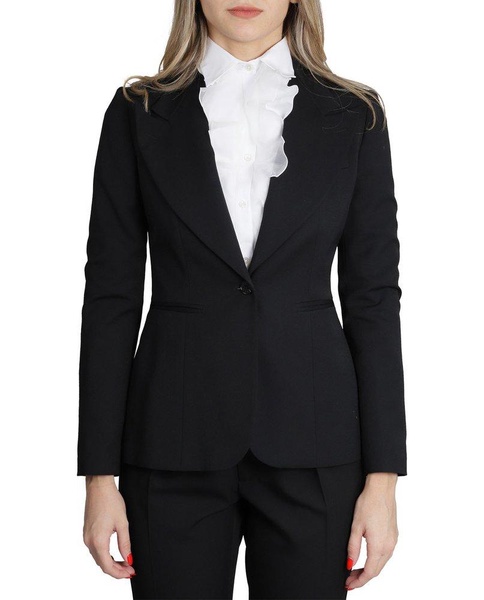 Ralph Lauren Single-Breasted Tailored Blazer