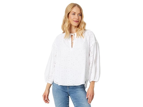 Taylor Eyelet Top