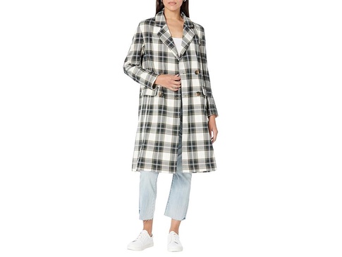 Freddie Longline Blazer Plaid