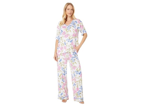 Floral Short Sleeve Pj Set