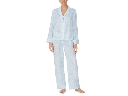 Charmuese Long Sleeve Long PJ Set