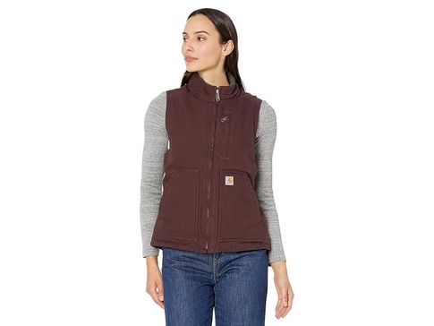 OV277 Sherpa Lined Mock Neck Vest