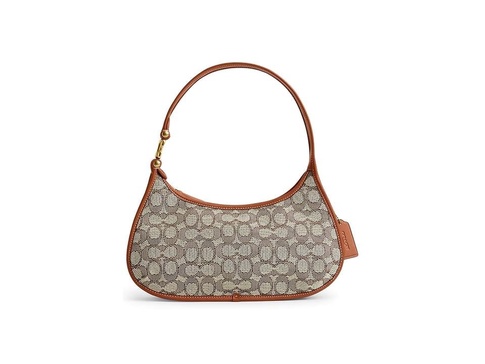 Signature Textile Jacquard Eve Shoulder Bag