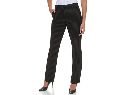 Pinstripe Sutton Bootcut Pants