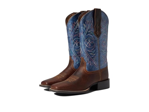 Round Up Wide Square Toe StretchFit Western Boot