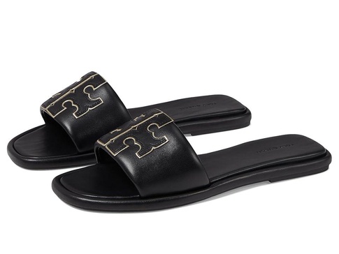 Tory Burch Women's Leather Sport Slide Sandals - UK 3.5