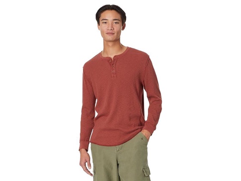 Garment Dye Thermal Henley