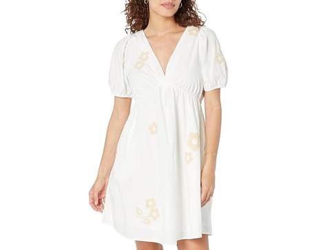 Annamarie Embroidered Mini Dress