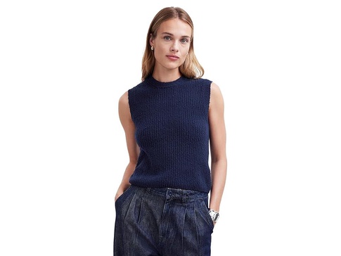 Seneca Cotton Boucle Tank