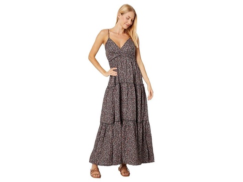 Paisley Tiered Maxi Dress