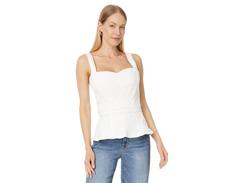 Sweetheart Seamed Top