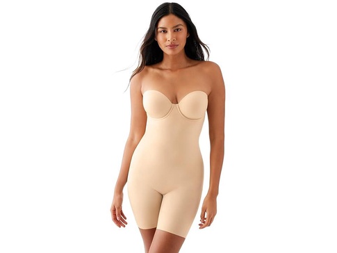 Red Carpet Strapless All in One Thigh Shaper