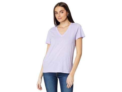 Whisper Cotton V-Neck Tee