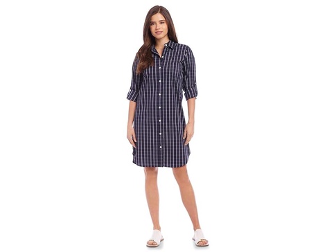 Check Shirtdress