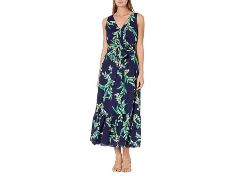 Floral Glow Sleeveless Maxi Dress