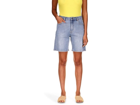 Boy Cut Denim Bermuda Shorts