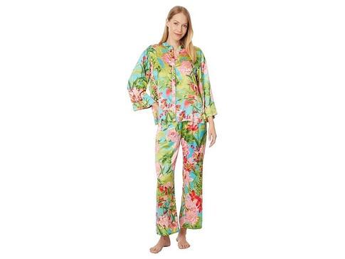 Enchanted Peony - Satin PJ Set