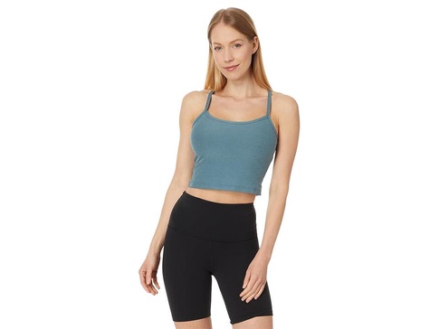 Spacedye Slim Racerback Cropped Tank Top