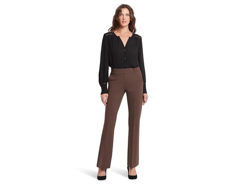 Pull-On Flare Leg Trousers