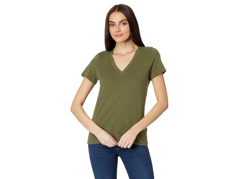 Whisper Cotton V-Neck Tee