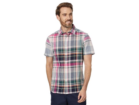 Madras Plaid Short Sleeve Shirt