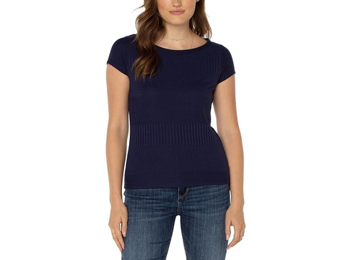 Cap Sleeve Boatneck Baby Tee