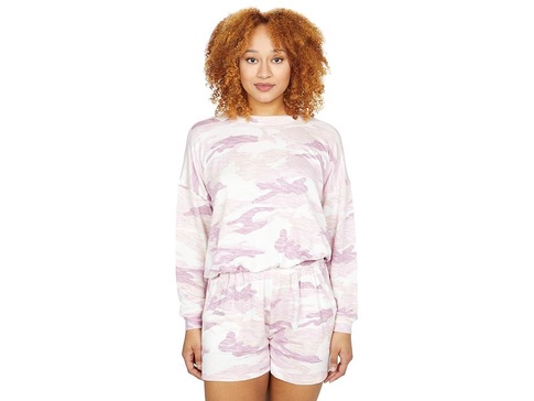 Camo Bubble Pullover Sweatshirt