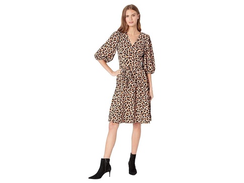 Lovely Leopard Wrap Dress