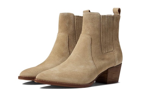 The Western Ankle Boot in Suede