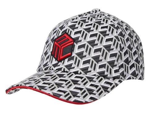 Cubic Logo Jacquard Cap