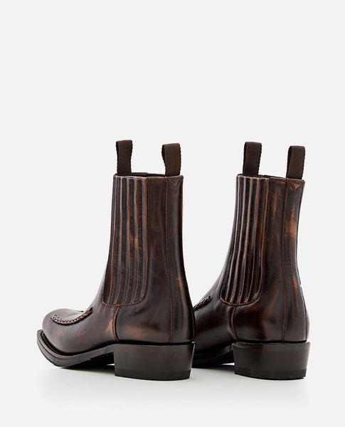 Agulla Square Toe Chelsea Boots