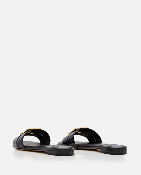 Leather Flat Sandals