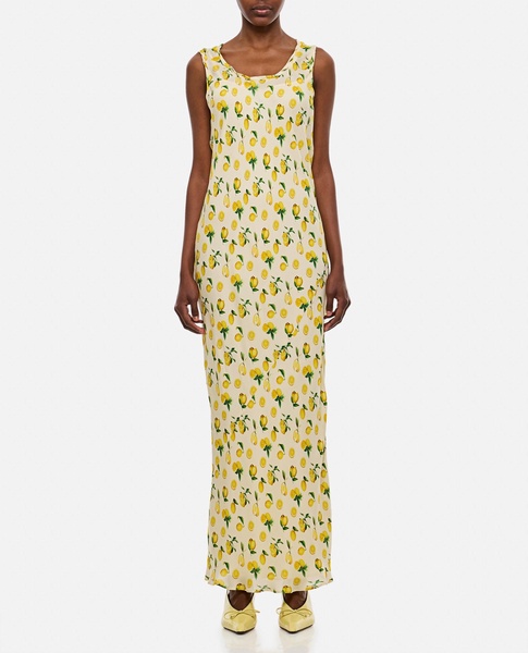 Tonale Lemon Long Dress