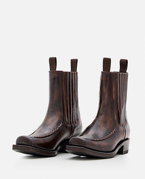 Agulla Square Toe Chelsea Boots