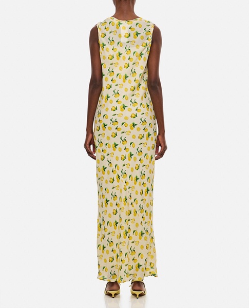 Tonale Lemon Long Dress